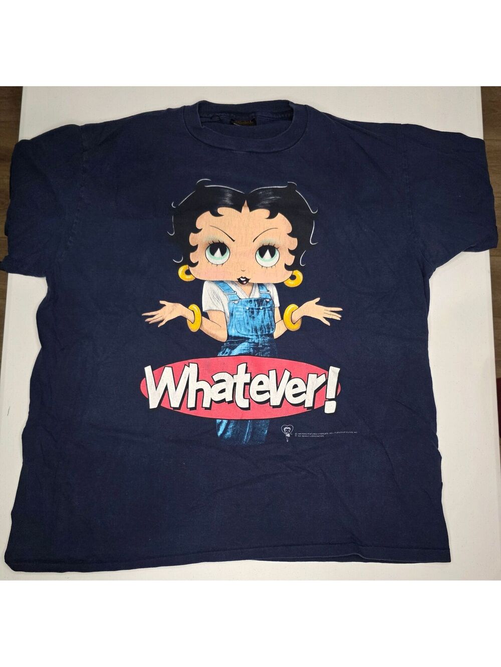 90s Betty Boop "Whatever" Single Stitch Tee